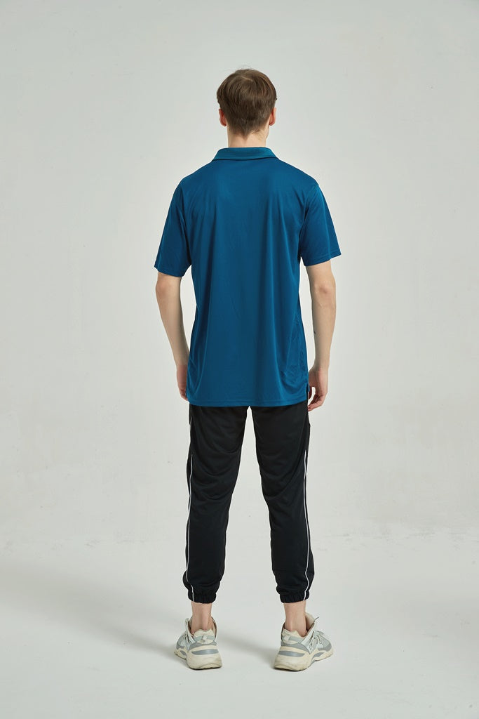 Men's Dry Fit Polo T-Shirt Peacock