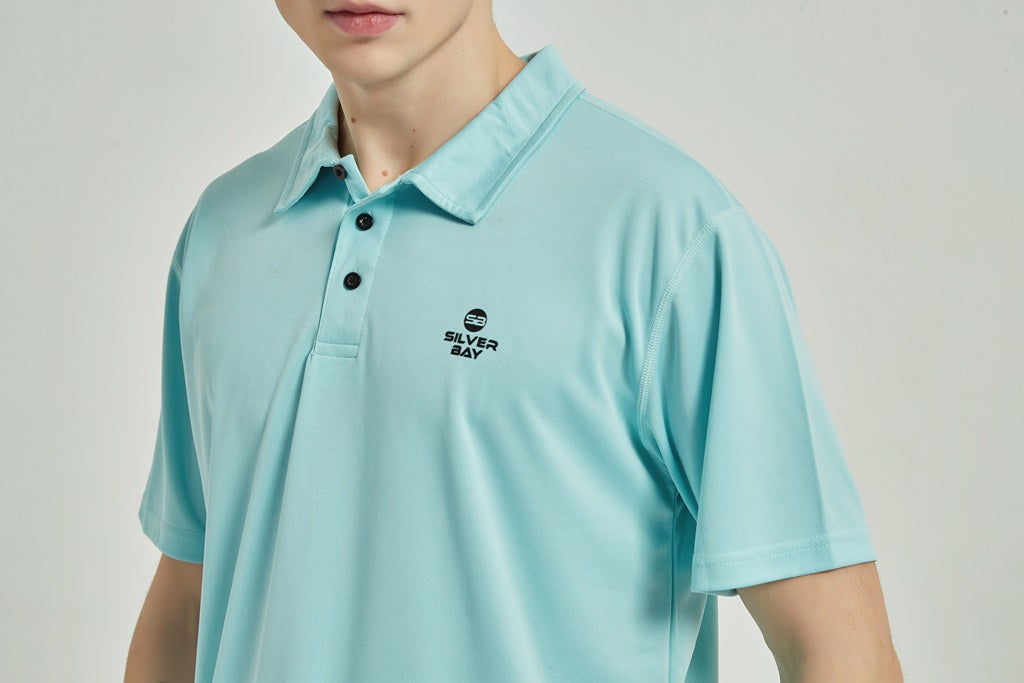 Men's Dry Fit Polo T-Shirt Sky