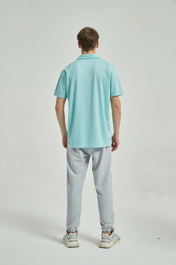 Men's Dry Fit Polo T-Shirt Sky