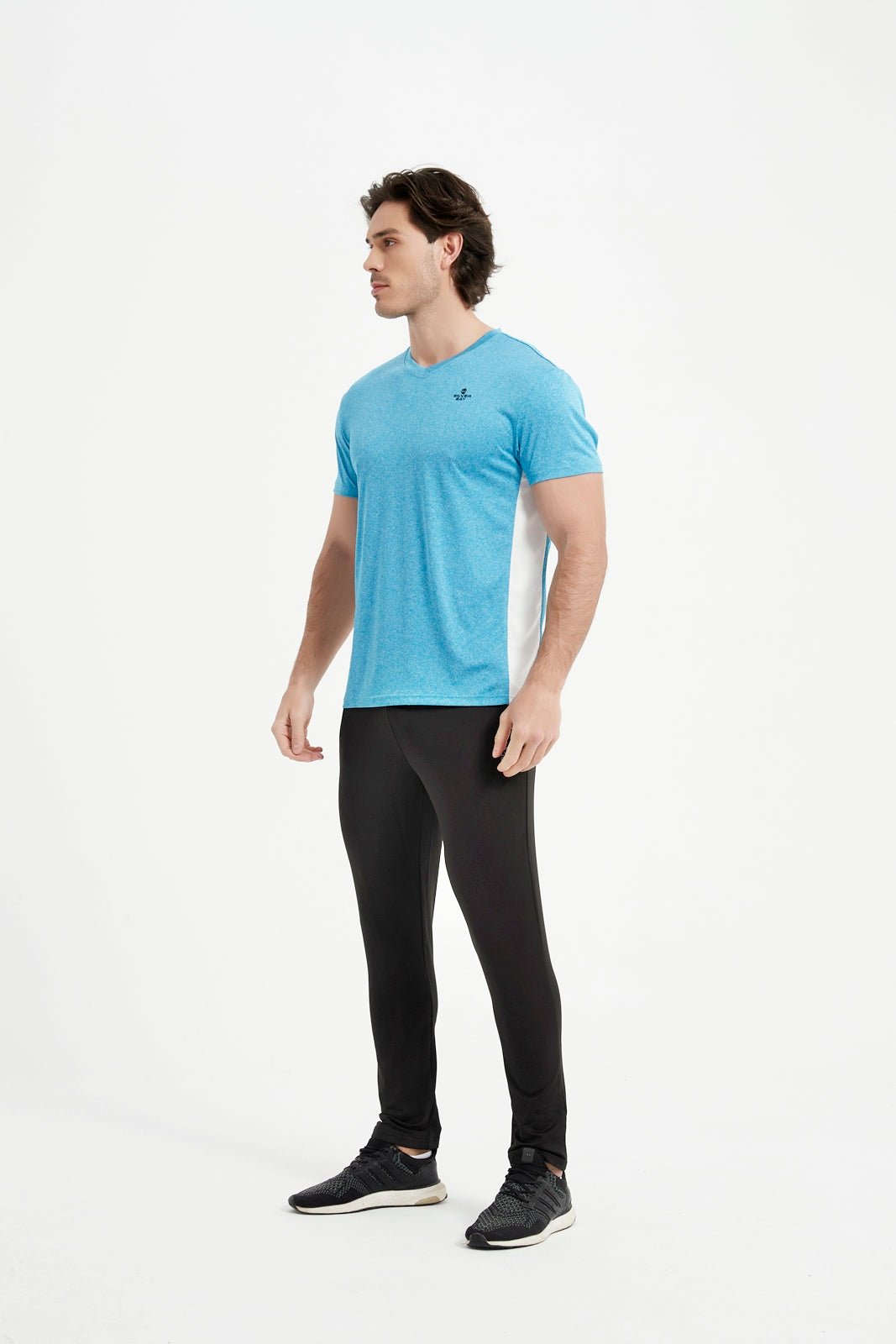 Men's V Neck Set-In Short Sleeve T-Shirt
