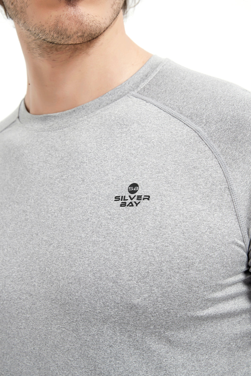 Men's Short Sleeved Crew Neck Raglan Sleeved Tee