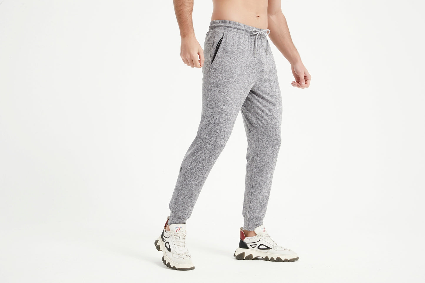 Men's Basic Poly Stretch Jogger