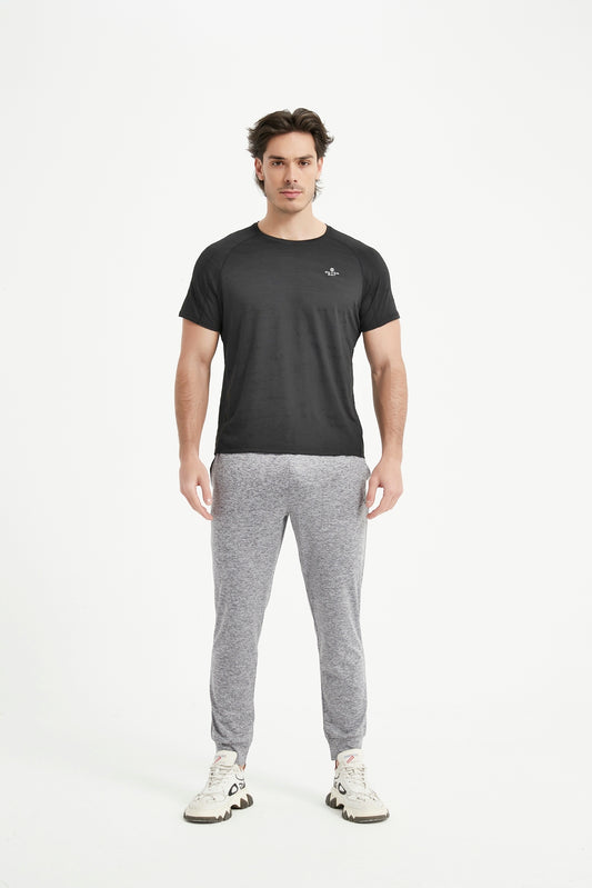 Men's Short Sleeved Crew Neck Raglan Sleeved T-Shirt