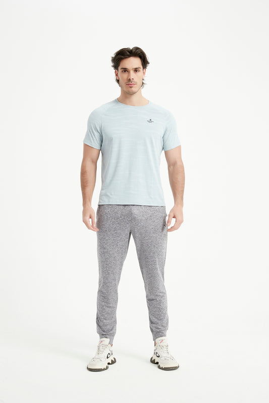 Men's Short Sleeved Crew Neck Raglan Sleeved T-Shirt