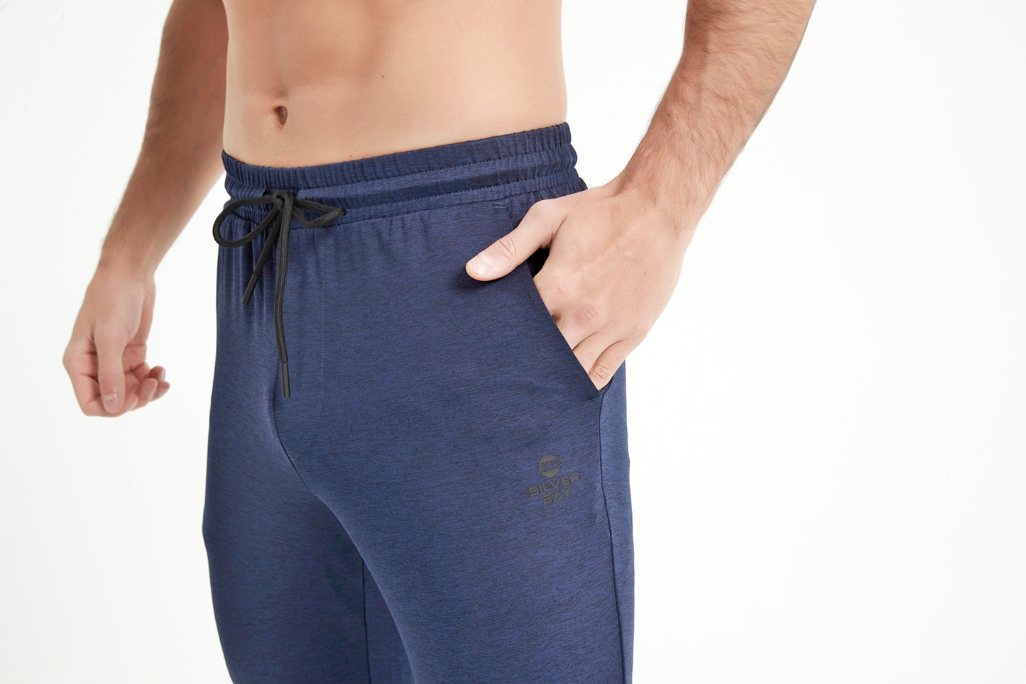 Men's Basic Poly Stretch Jogger