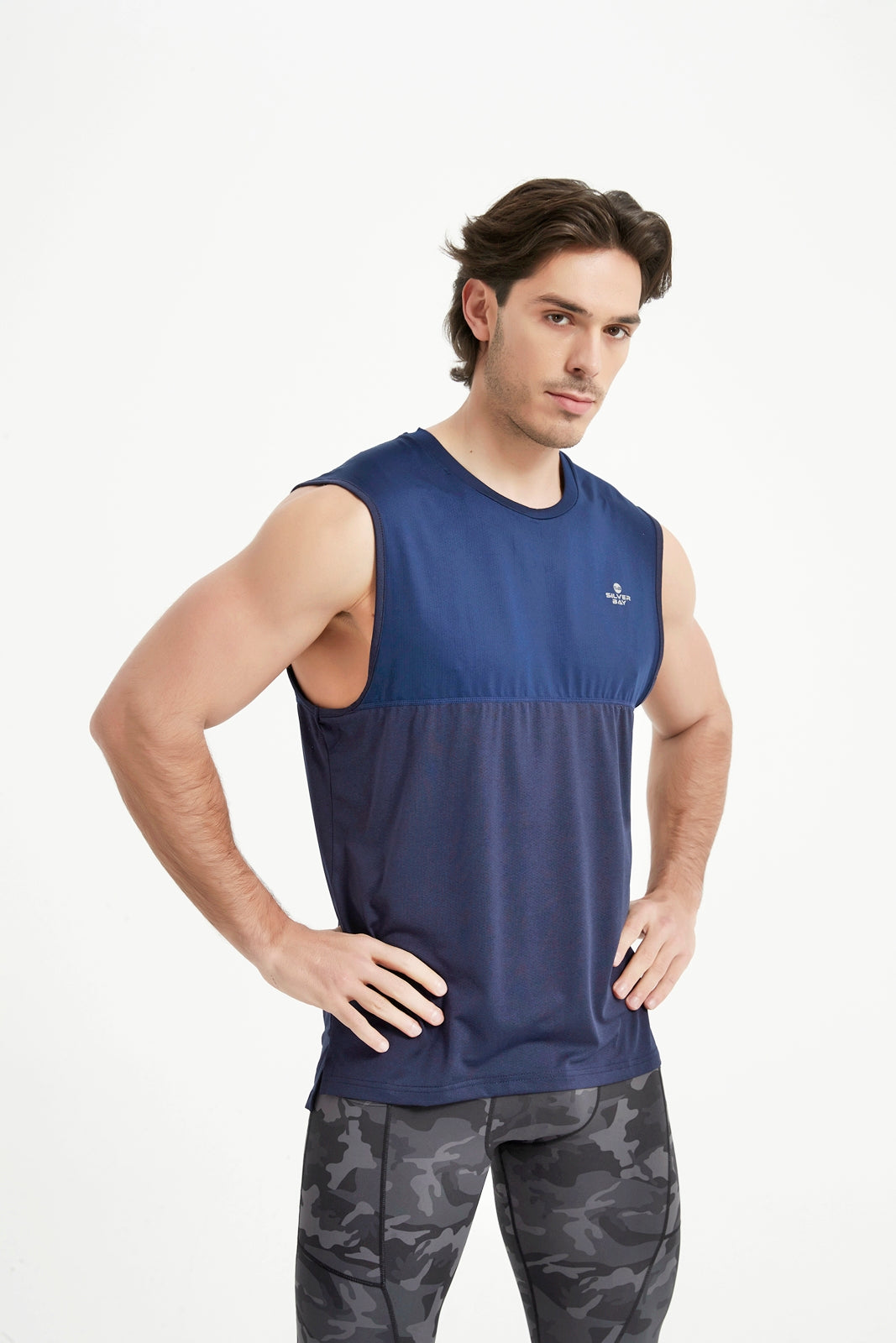 Men's Mesh Panel Tank