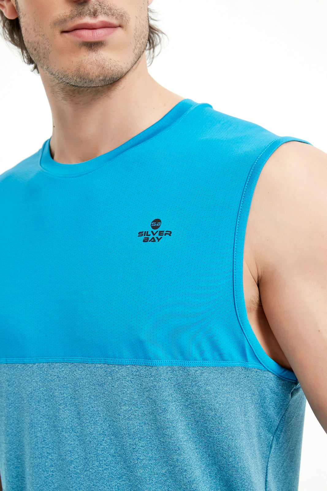 Men's Mesh Panel Tank