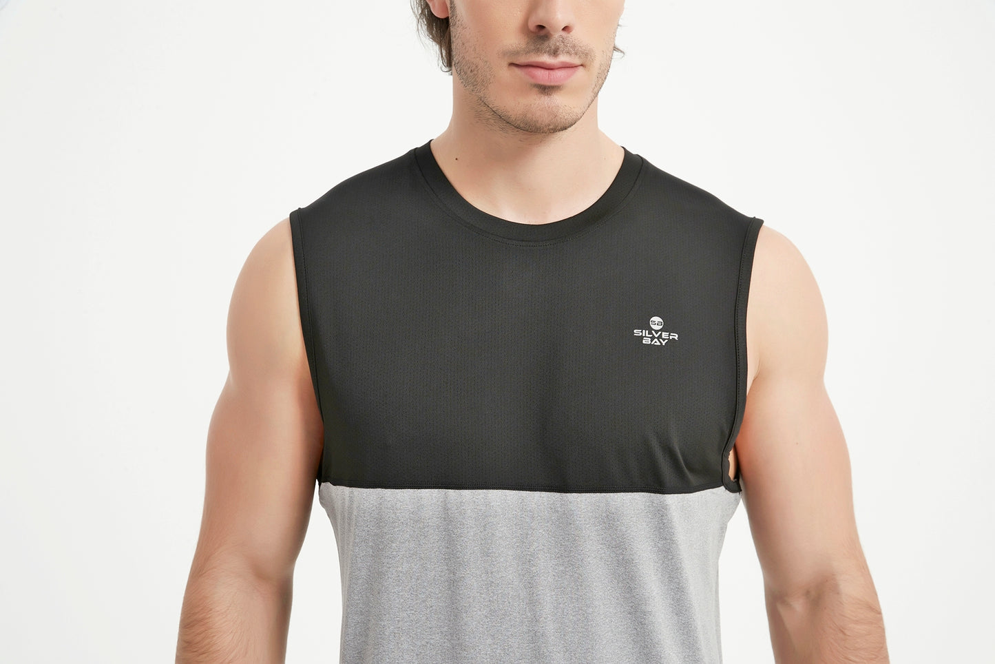 Men's Mesh Panel Tank