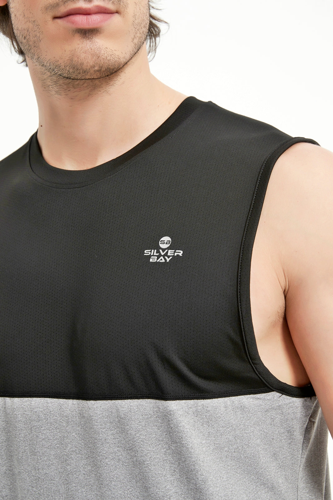 Men's Mesh Panel Tank