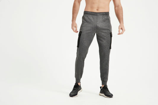 Men's Knit Straight Pant With Cargo Pockets