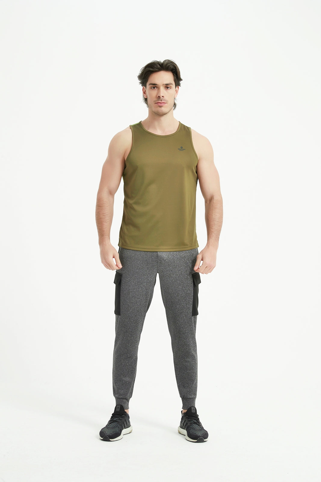 Men's Mesh Panel Tank
