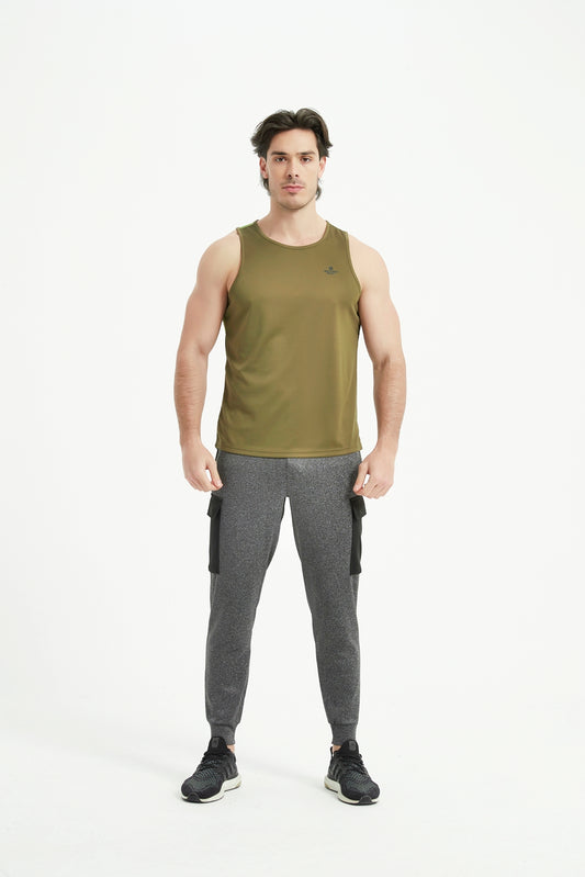 Men's Mesh Panel Tank