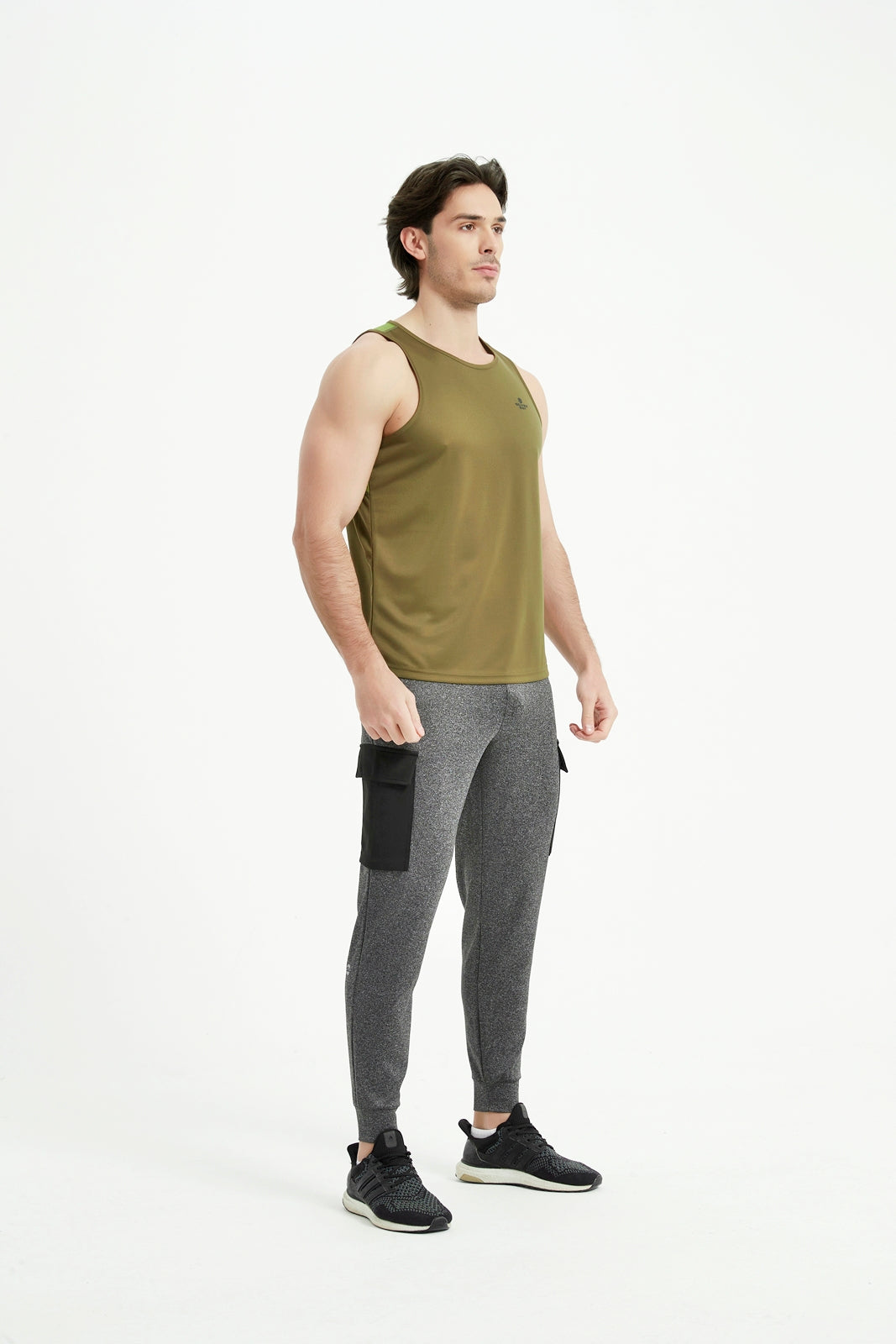 Men's Mesh Panel Tank