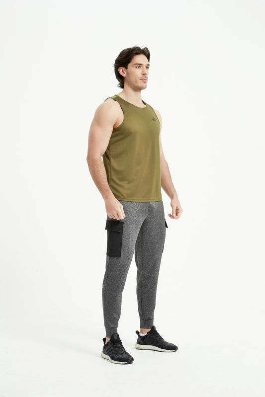 Men's Mesh Panel Tank
