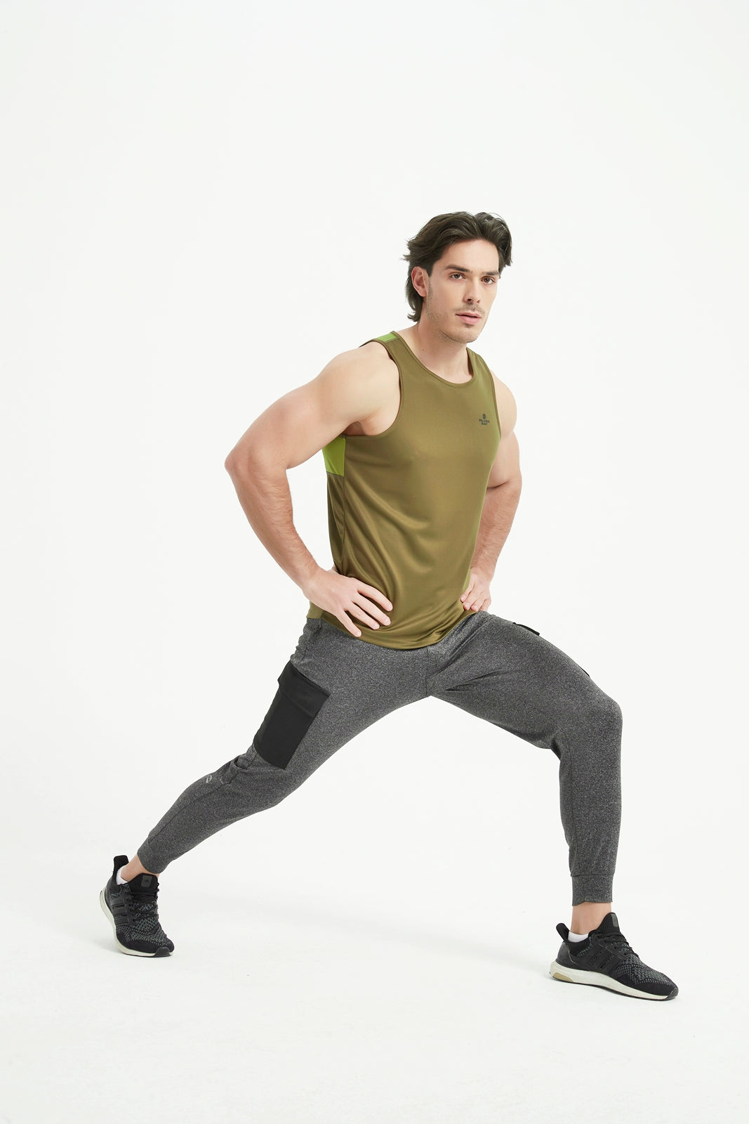 Men's Mesh Panel Tank