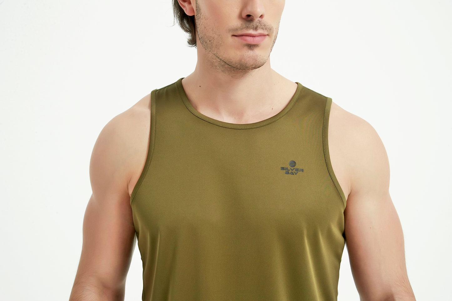 Men's Mesh Panel Tank