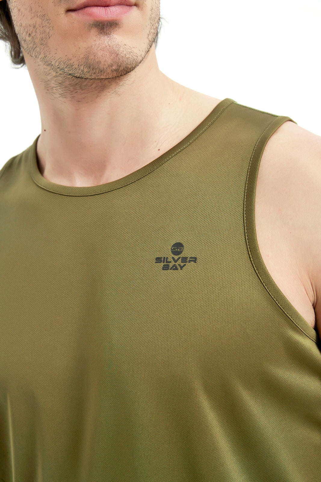 Men's Mesh Panel Tank