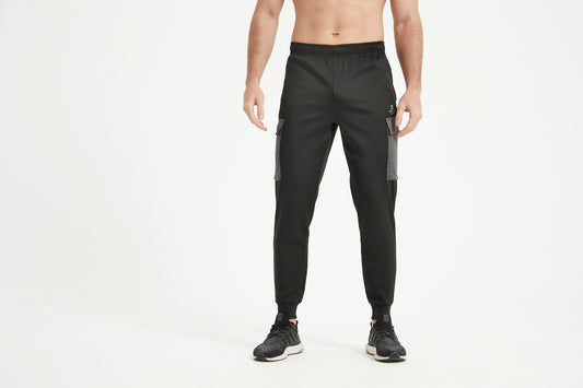 Men's Knit Straight Pant With Cargo Pockets