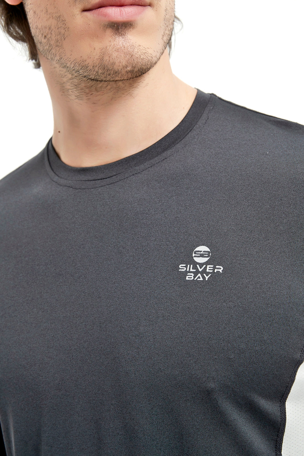 Men's Crew Neck Long Raglan Sleeve Tee