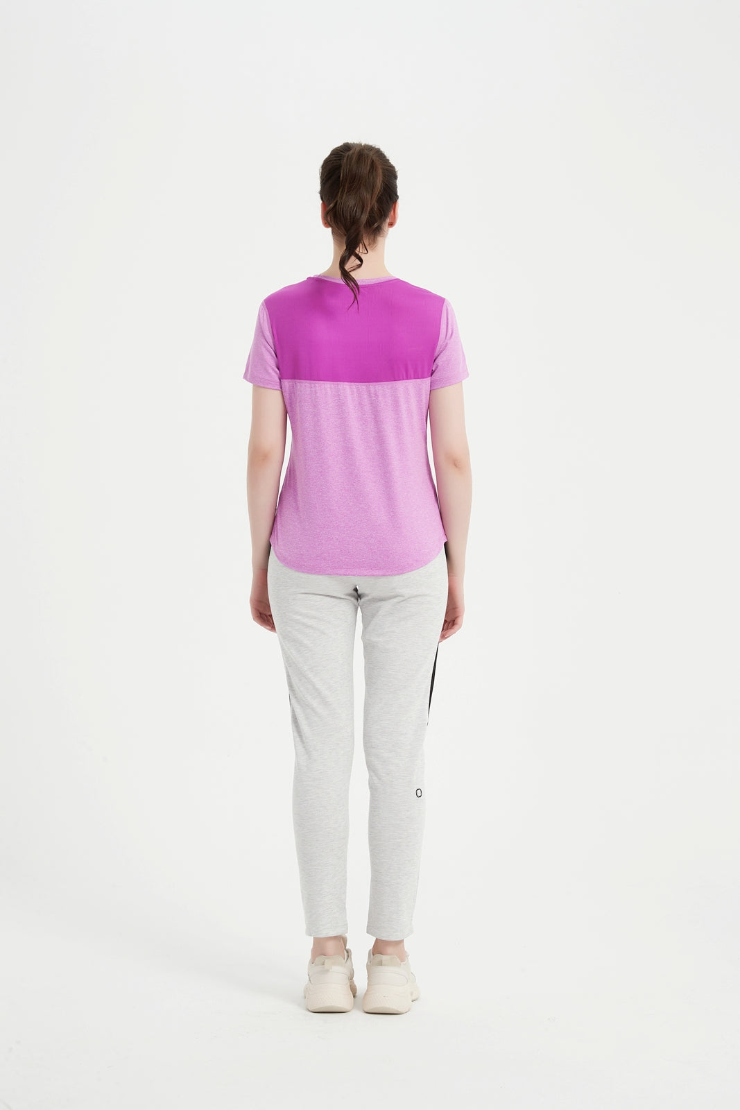 Women's Short Set-In Sleeve Crew Neck Tee
