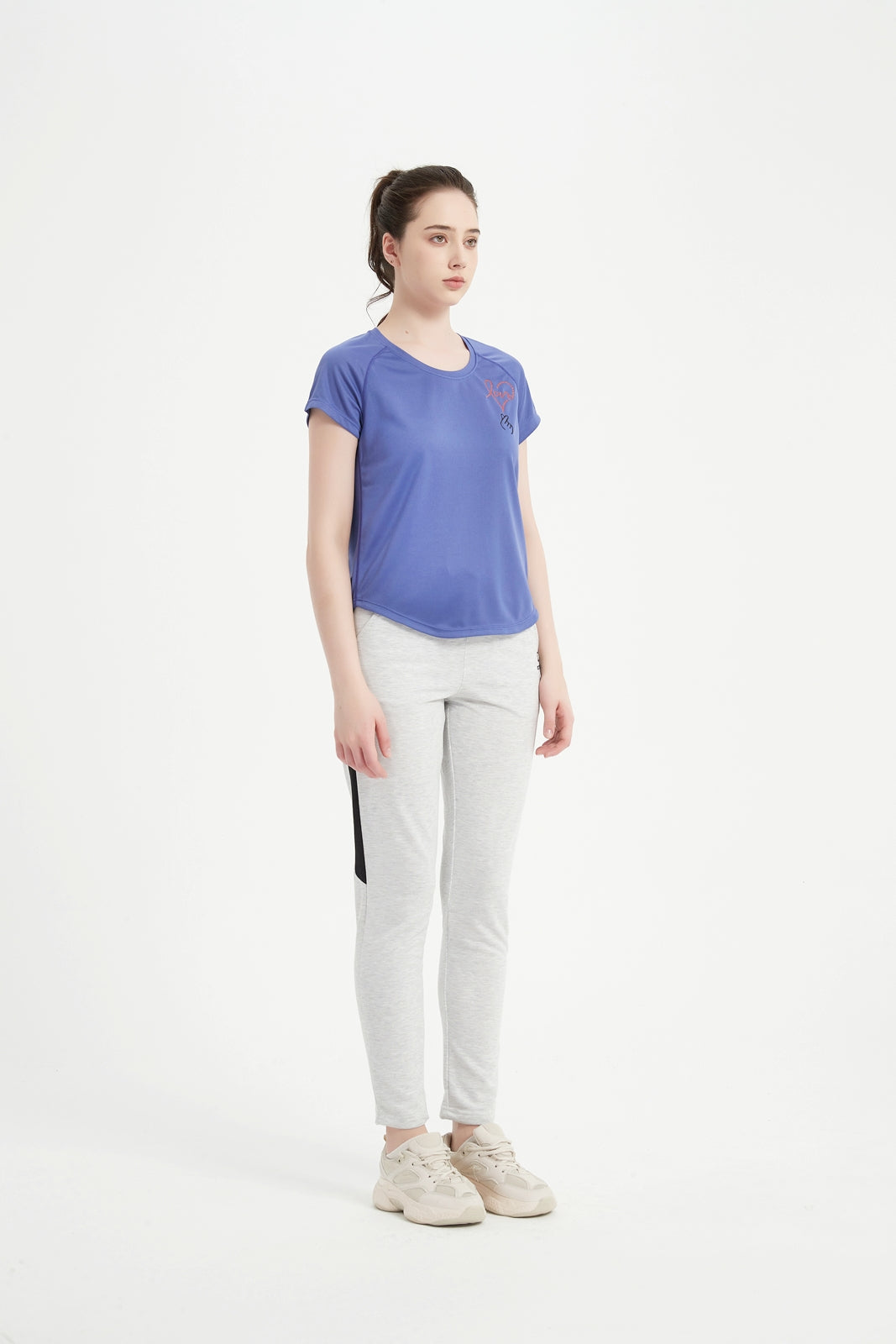 Women's SS Crew Neck Raglan Tee