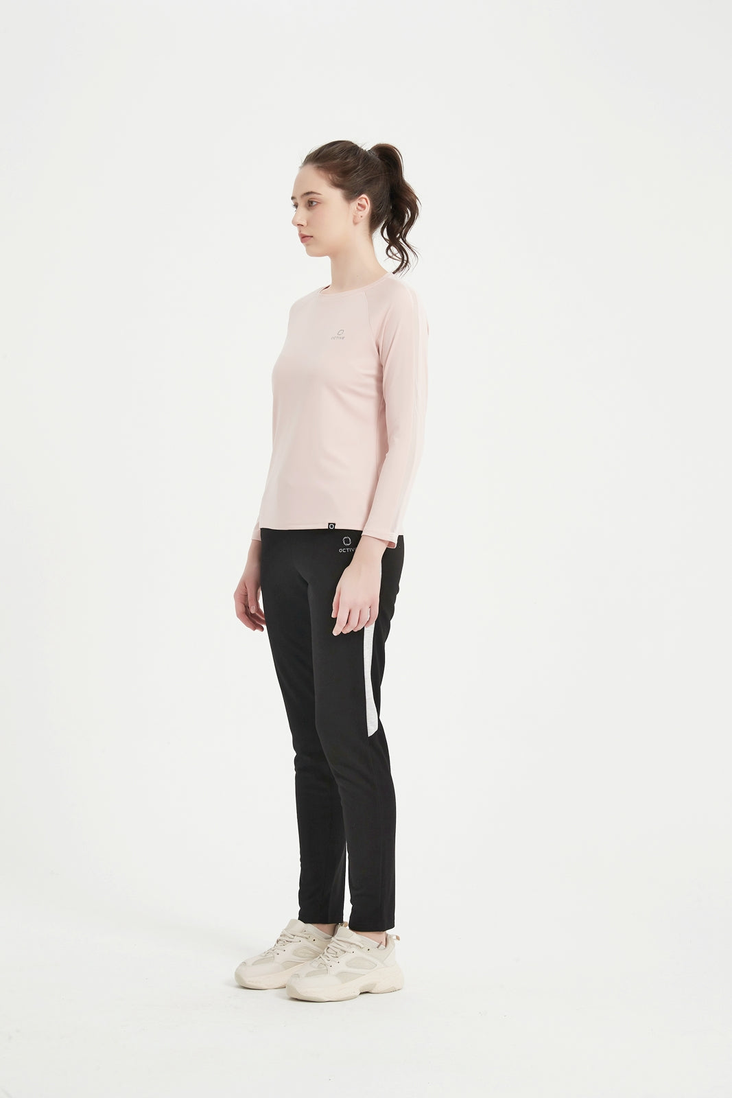 Women's LS Scoop Neck Raglan Tee