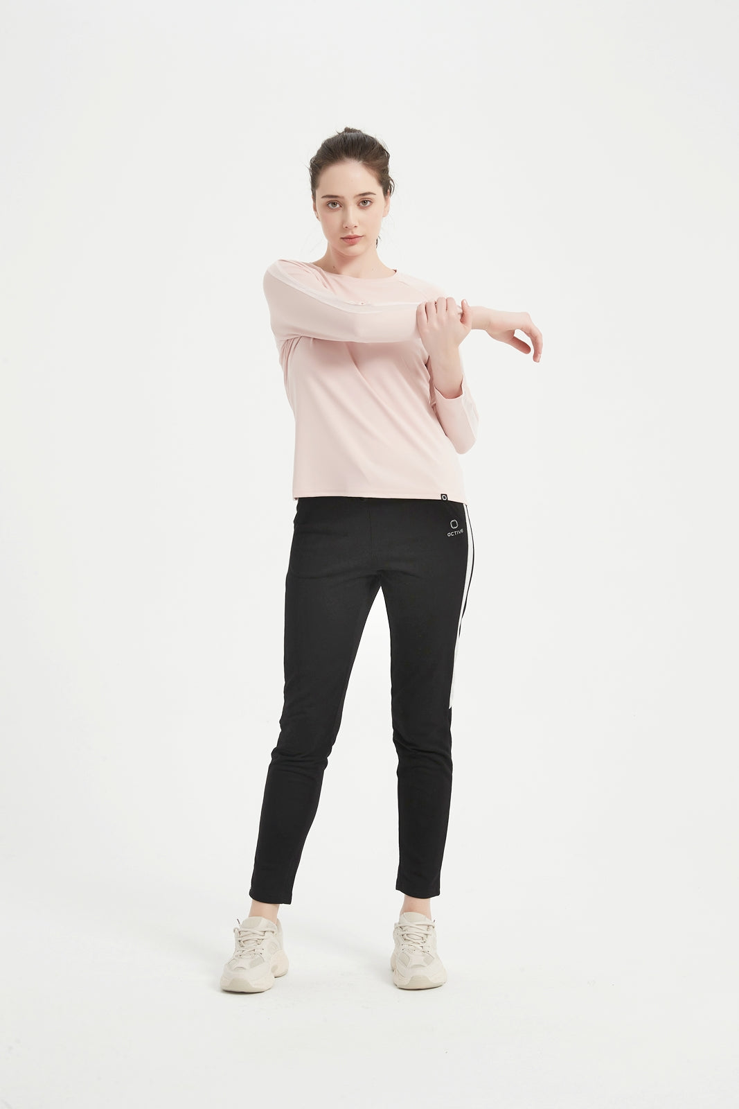 Women's LS Scoop Neck Raglan Tee