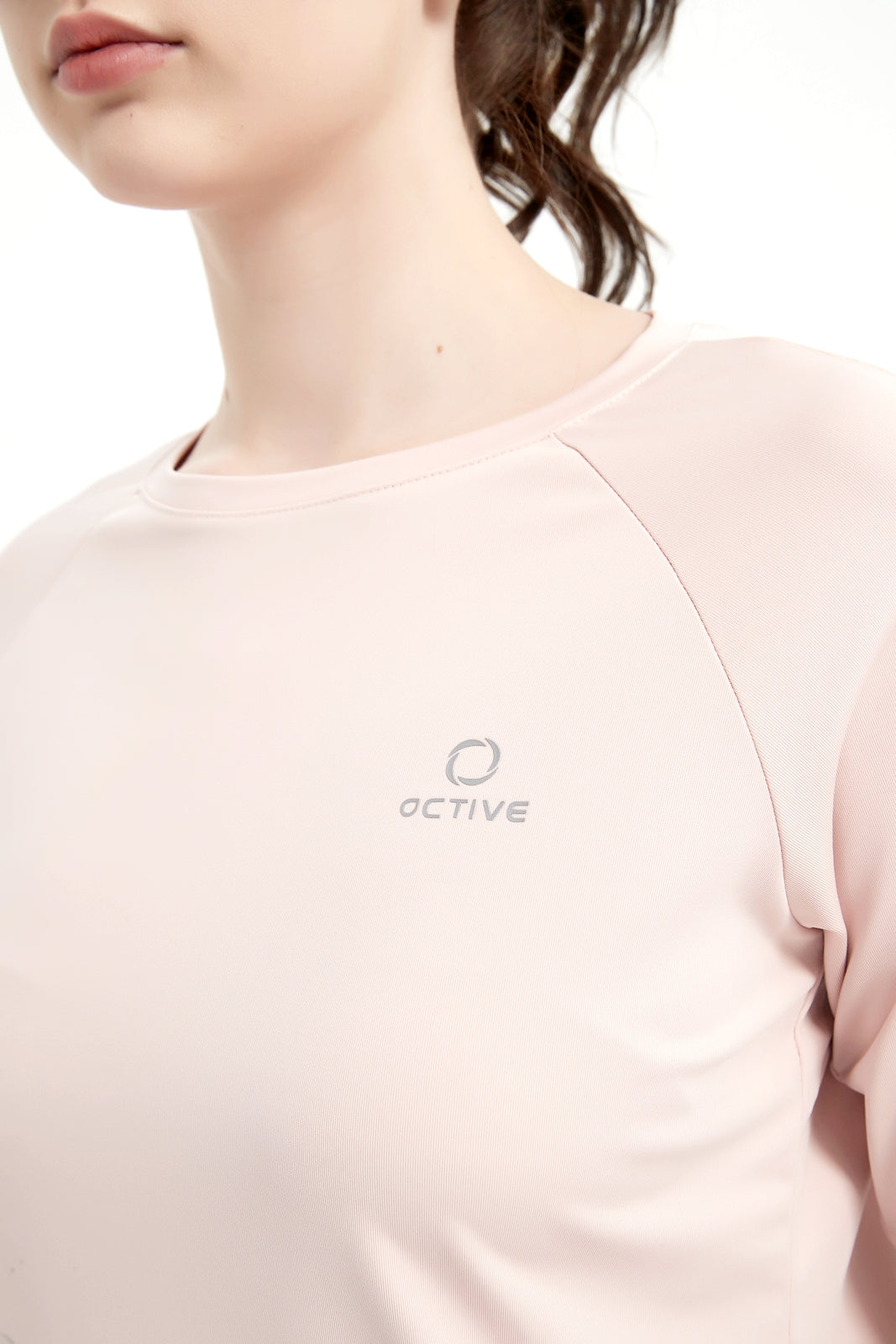 Women's LS Scoop Neck Raglan Tee