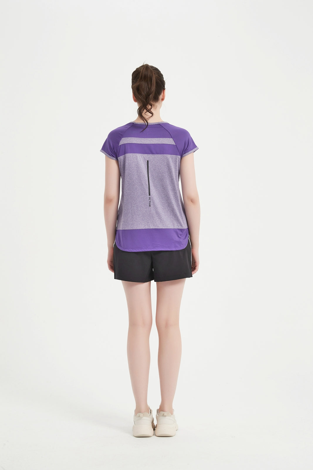 Women's Short Set-In Sleeve Crew Neck Tee