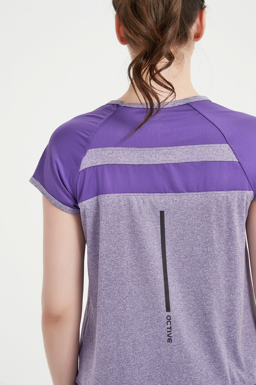 Women's Short Set-In Sleeve Crew Neck Tee
