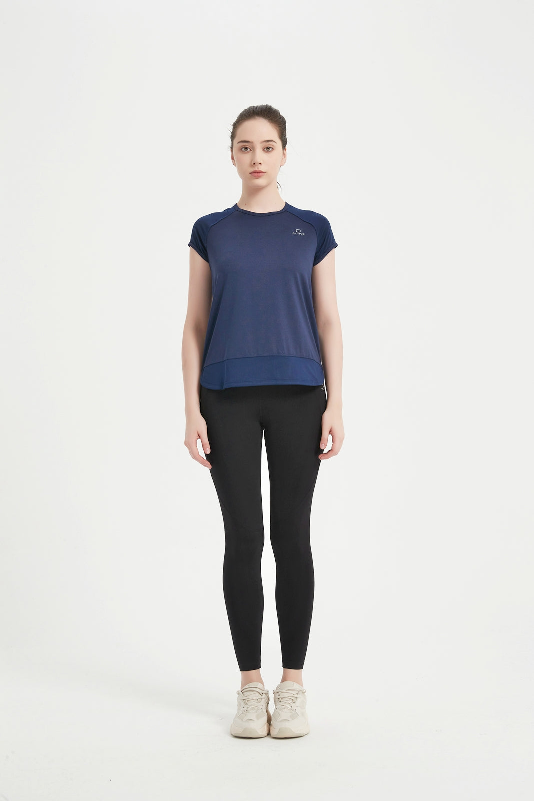 Women's Short Set-In Sleeve Crew Neck Tee