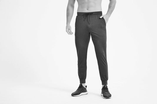 Men's Basic Poly Stretch Jogger