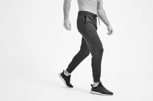 Men's Basic Poly Stretch Jogger