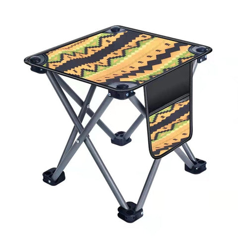 Folding Stool - Aztec