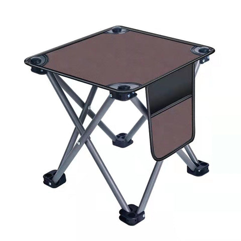 Folding Stool - Brown