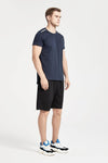 Silver Bay Men's Short Sleeved Reflective Stripe T-Shirt - OctiveSports
