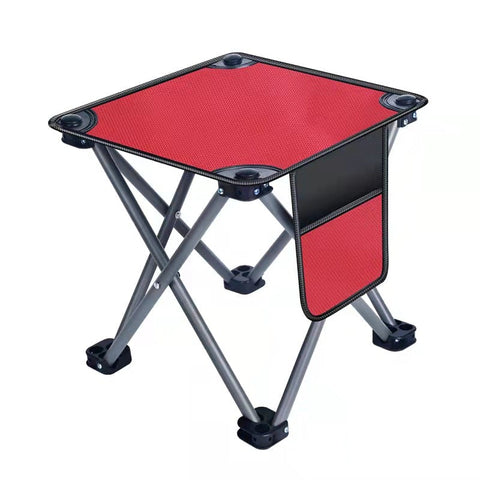 Folding Stool - Red