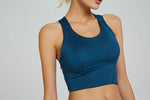 Medium Impact Crossed Back Long Line Bra - octivesports