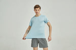 Men's Quick Dry T Shirt Blue
