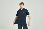 Men's Dry Fit Polo T Shirt Navy