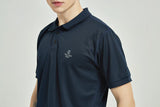 Men's Dry Fit Polo T Shirt Navy