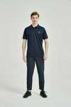 Men's Dry Fit Polo T Shirt Navy