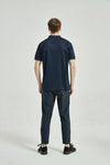 Men's Dry Fit Polo T Shirt Navy