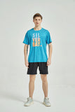 Men's Dry Fit Printed T Shirt H Jade