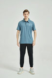 Men's Dry Fit Polo T Shirt H Turq