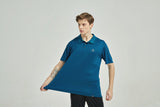 Men's Dry Fit Polo T-Shirt Peacock