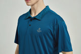 Men's Dry Fit Polo T-Shirt Peacock