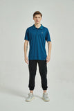 Men's Dry Fit Polo T-Shirt Peacock