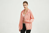 Women's Windbreaker Reflective Pink