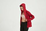 Women's Windbreaker Reflective Rose Red